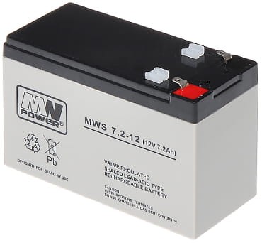 AKUMULATOR 12V/7.2AH-MWS-1354788
