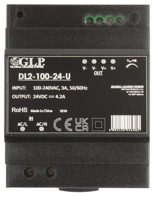 ZASILACZ IMPULSOWY DL2-100-24-U-1318740