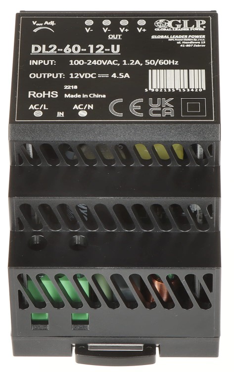 ZASILACZ IMPULSOWY DL2-60-12-U-1318775