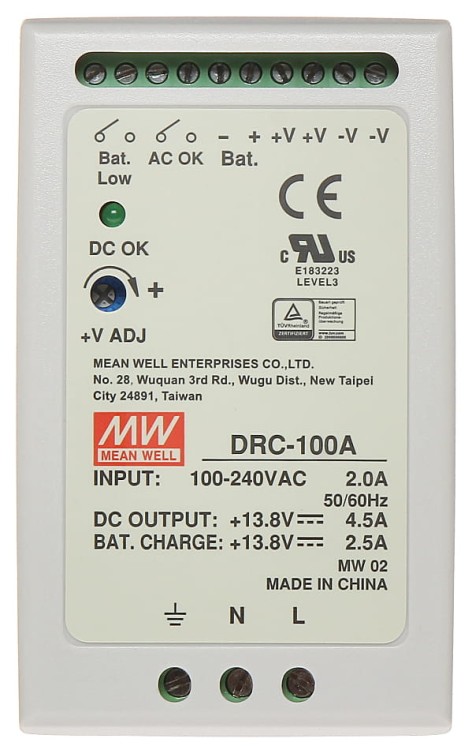 ZASILACZ BUFOROWY IMPULSOWY DRC-100A-1349222