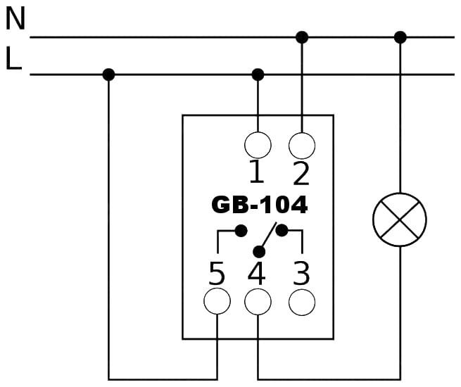 PROGRAMOWALNY ELEKTRONICZNY PRZEŁĄCZNIK CZASOWY GB-104-1347952