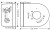 UCHWYT DO KAMER KULISTYCH GL-225B-1347414