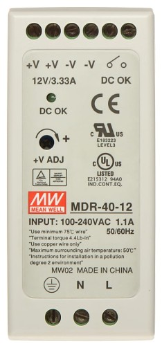 ZASILACZ IMPULSOWY MDR-40-12-1350998
