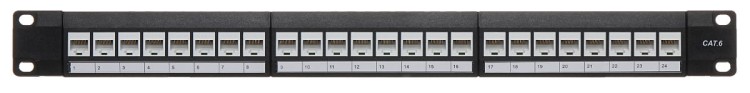 PATCH PANEL KEYSTONE PP-24/RJ-FX/6C-1349984
