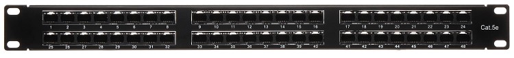 PATCH PANEL RJ-45 PP-48/RJ/C-1349965