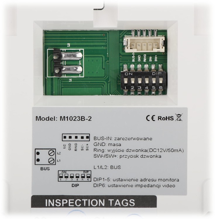 PANEL WEWNĘTRZNY M1023B-2 VIDOS-1334553
