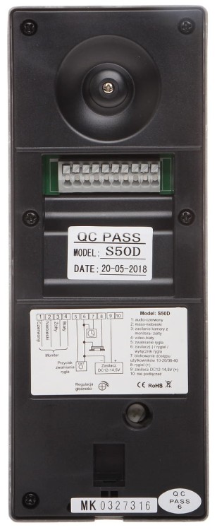 WIDEODOMOFON S50D VIDOS-1342323