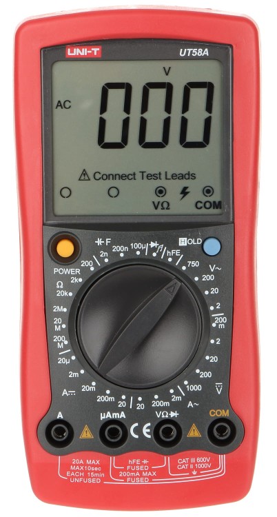 MIERNIK UNIWERSALNY UT-58A UNI-T-1332772