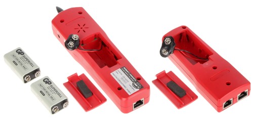 DETEKTOR PAR PRZEWODÓW Z TESTEREM KABLI RJ-45 UT-682 UNI-T-1332533