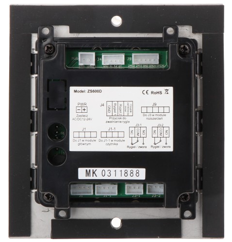 ZAMEK SZYFROWY ZS600D VIDOS-1341754