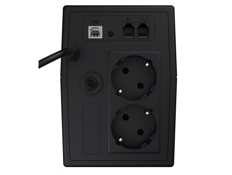 UPS ZASILACZ AWARYJNY Green Cell POWER PROOF 600VA 360W Z WYŚWIETLACZEM LCD UPS01LCD-1502671