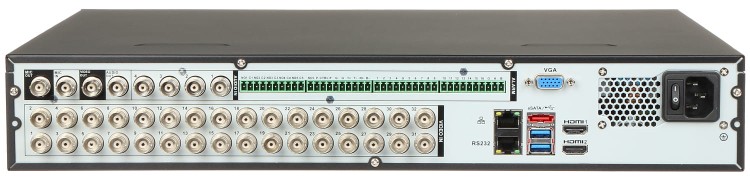 REJESTRATOR AHD, HD-CVI, HD-TVI, CVBS, TCP/IP XVR5432L-I3 32 KANAŁY DAHUA-1520033