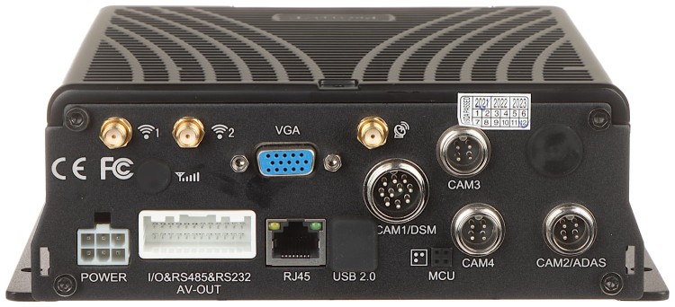 REJESTRATOR MOBILNY AHD, PAL, IP PROTECT-218 4 KANAŁY-1322943