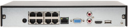 REJESTRATOR IP NVR4108HS-8P-EI 8 KANAŁÓW, 8 PoE WizSense DAHUA-1563345