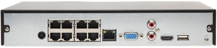 REJESTRATOR IP NVR4108HS-8P-EI 8 KANAŁÓW, 8 PoE WizSense DAHUA-1563345