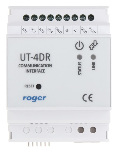 INTERFEJS KOMUNIKACYJNY UT-4DR LAN-RS485 ROGER-1346891