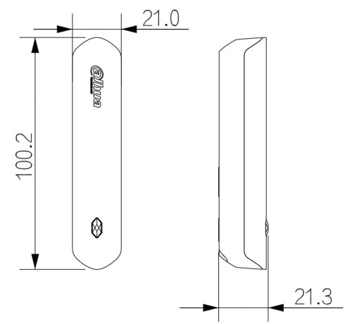 BEZPRZEWODOWY KONTAKTRON ARD324-W2(868) DAHUA-1568632