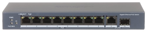 SWITCH POE DS-3E0510P-E 8-PORTOWY SFP Hikvision-1551191