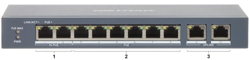 SWITCH POE DS-3E1310HP-EI 8-PORTOWY Hikvision-1567803