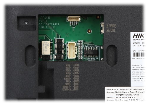 PANEL WEWNĘTRZNY DS-KH6320Y-WTE2 Hikvision-1561196