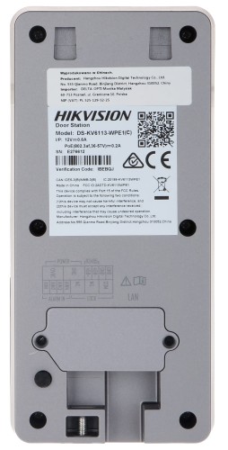 WIDEODOMOFON BEZPRZEWODOWY DS-KV6113-WPE1(C)/SURFACE Wi-Fi / IP Hikvision-1563415