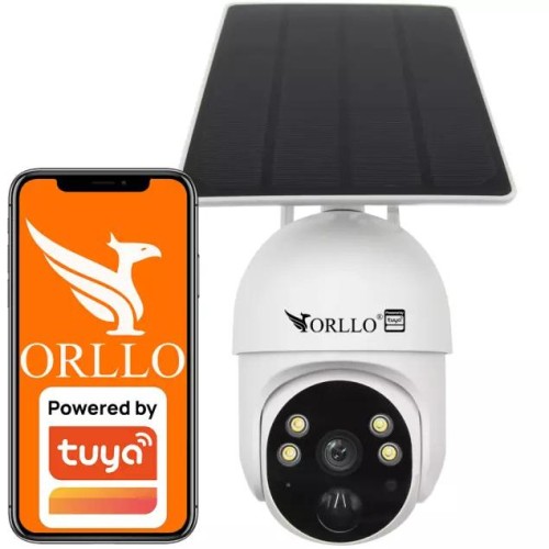 Kamera IP bezprzewodowa 4G LTE obrotowa z panelem solarnym Orllo TZ1 PRO-1583516
