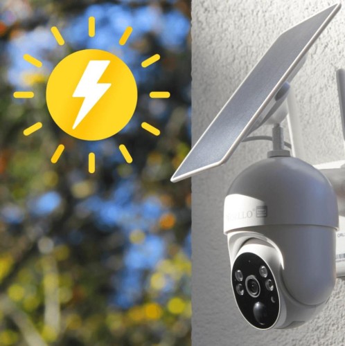 Kamera IP bezprzewodowa 4G LTE obrotowa z panelem solarnym Orllo TZ1 PRO-1583520