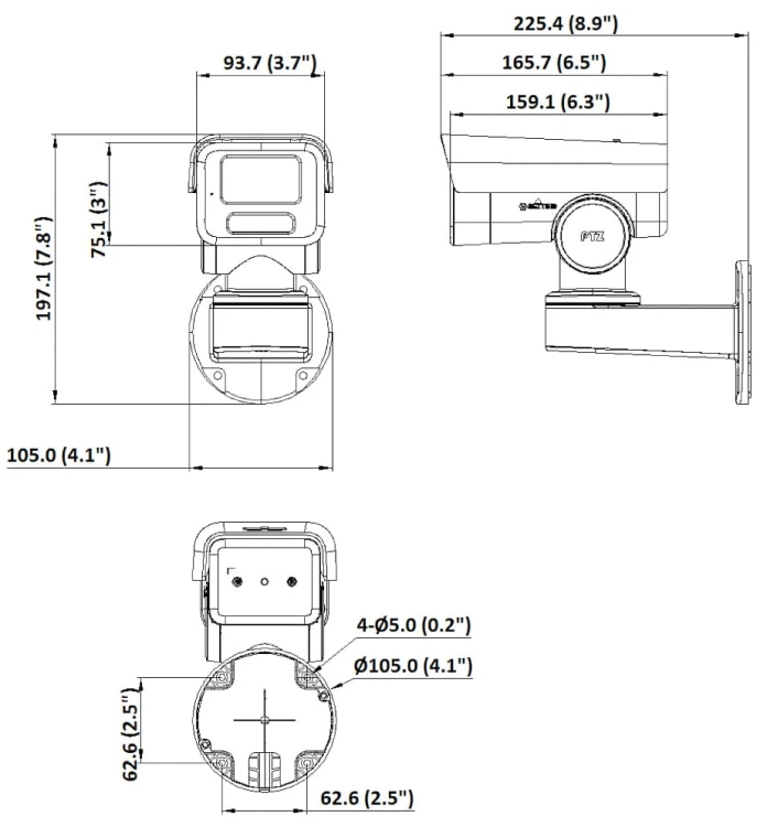 KAMERA PTZ IP OBROTOWA ZEWNĘTRZNA DS-2CD1A43G0-IZU(2.8-12MM) - 3.7Mpx 2.8... 12mm Hikvision-1612488