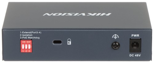 SWITCH POE DS-3E0505HP-E 4-PORTOWY Hikvision-1580701