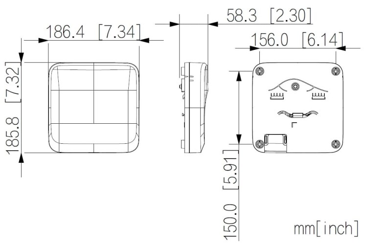 KONTROLER DOSTĘPU ASC3202B DAHUA-1580661
