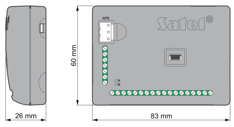 UNIWERSALNY MODUŁ MONITORUJĄCY ETHM-A SATEL-1323538