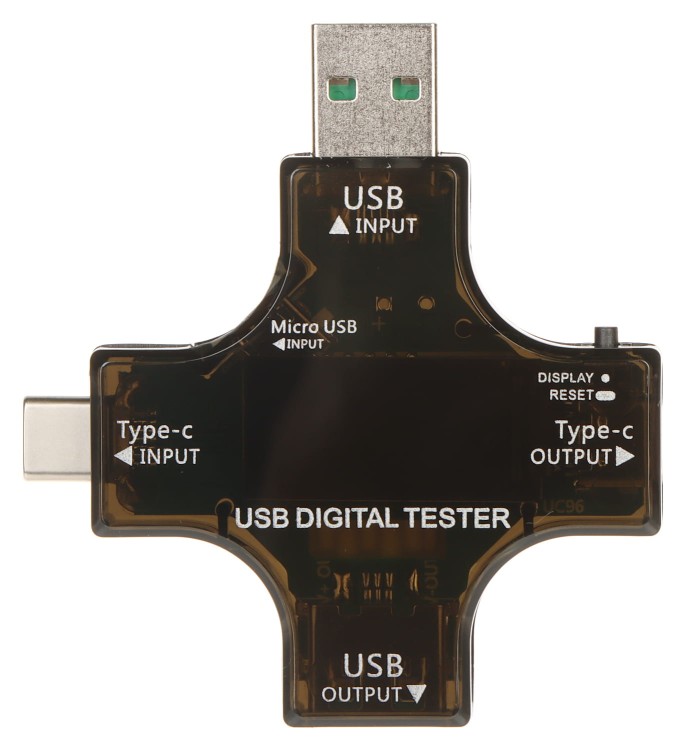 WIELOFUNKCYJNY TESTER USB SP-UT01 Spacetronik-1582383