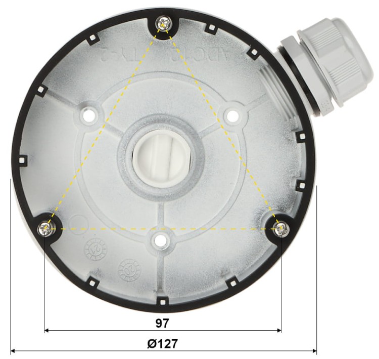 UCHWYT KAMERY DS-1280ZJ-DM8 Hikvision-1624680