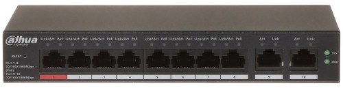 SWITCH POE CS4010-8GT-110 8-PORTOWY DAHUA-1623916