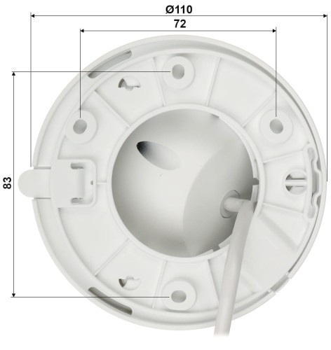 KAMERA IP IPC-HDW1439V-A-IL Smart Dual Light - 3.7Mpx 2.8mm DAHUA-1622908