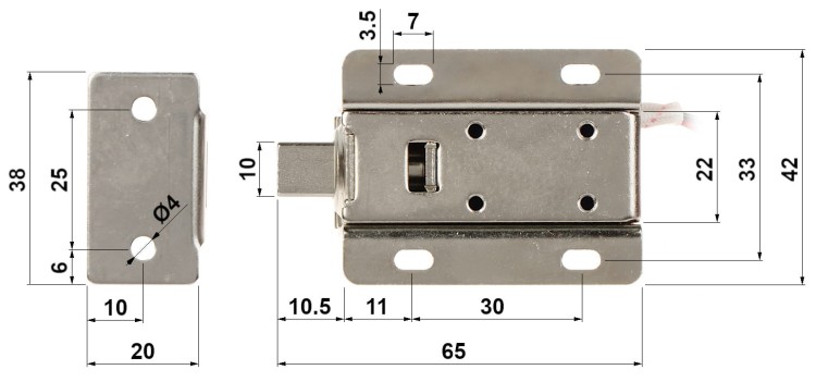 ZACZEP ELEKTROMAGNETYCZNY SZAFKOWY ATLO-DT-L08-1623533