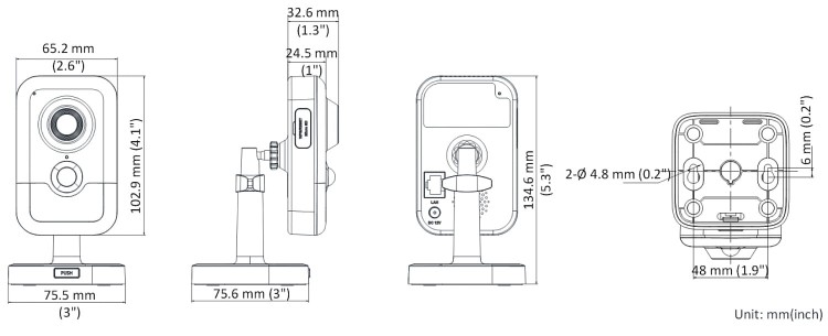 KAMERA IP DS-2CD2483G2-I(2.8MM) ACUSENSE - 8.3Mpx Hikvision-1650877