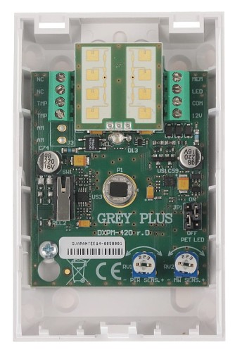 CZUJKA DUALNA MIKROFALA + PIR GREY SATEL-1352986
