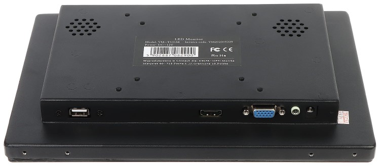 MONITOR DOTYKOWY VGA, HDMI, AUDIO VM-T101M 10.1" VILUX-1582134
