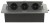 LISTWA ZASILAJĄCA MEBLOWA FPS-3S/CABLE (3 GNIAZDA)-1622923