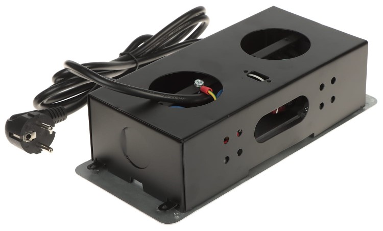 LISTWA ZASILAJĄCA MEBLOWA FPS-3S/CABLE (3 GNIAZDA)-1622925
