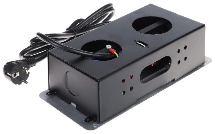 LISTWA ZASILAJĄCA MEBLOWA FPS-3S/CABLE (3 GNIAZDA)-1672996