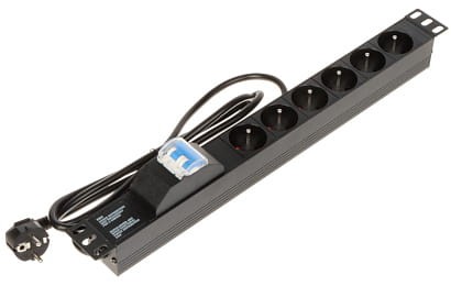 LISTWA ZASILAJĄCA PD-6/R-2P 1.8m-1623448