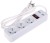LISTWA ZASILAJĄCA PR-1.5M-3G-SW/USB/W (3 GNIAZDA + 2 USB) 1.3m-1650534