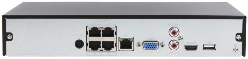 REJESTRATOR IP NVR2104HS-P-4KS3 4 KANAŁY, 4 PoE DAHUA-1650800
