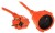 PRZEDŁUŻACZ Z UZIEMIENIEM PS-3X1.5-50M/ORANGE 50m-1647893