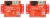 ZESTAW KONWERTERÓW UTP / 2-WIRE DO TRANSMISJI LAN+POE ETH-2WIRE-A-SET KOMPLET 2 SZT ATTE-1677685