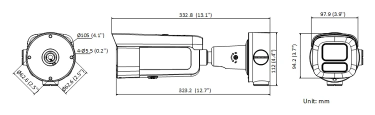 KAMERA WANDALOODPORNA IP DS-2CD2683G2-LIZS2U(2.8-12MM) Smart Hybrid Light AcuSense - 8.3Mpx 4K UHD Hikvision-1696460
