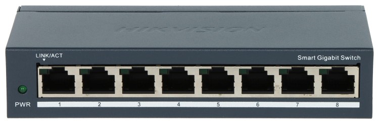 SWITCH   DS-3E1508-EI(V2) 8-PORTOWY Hikvision-1695877
