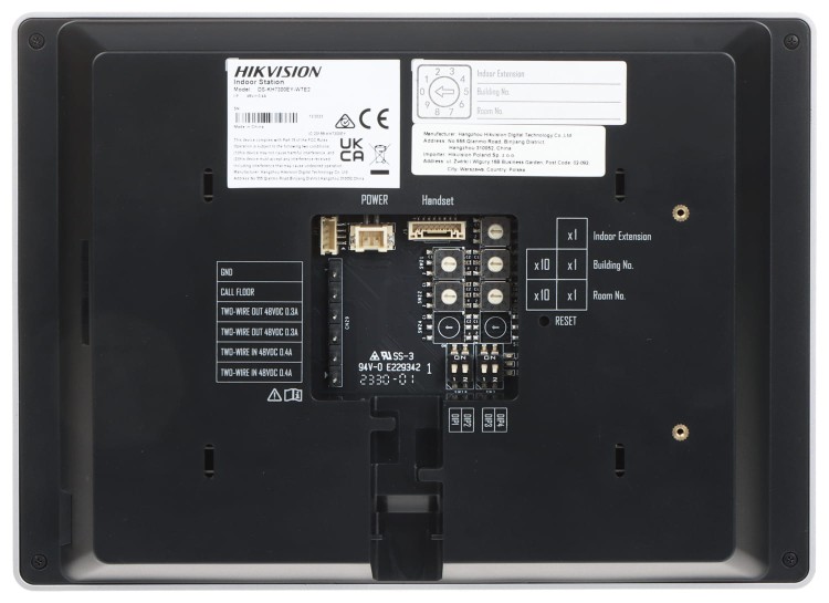 PANEL WEWNĘTRZNY DS-KH7300EY-WTE2 Hikvision-1696679